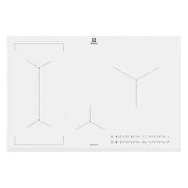 EIL83443BW Serie 600 Bridge Piano Cottura a Induzione 4 Zone 80 cm Comandi Slider Touch Bianco