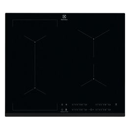 Electrolux EIV63443 Piano Cottura a Induzione in Vetroceramica 2 Zone Infinite Hob2Hood SliderTouch Bridge 60 cm Nero