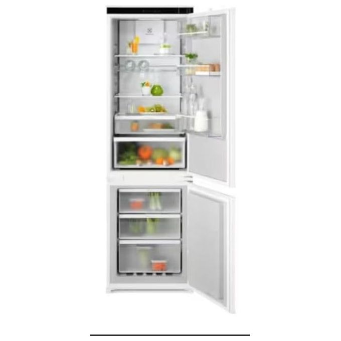 Image of Electrolux ENT6ME18SX Frigorifero da Incasso Combinato 273 Litri Total NoFrost Twintech Traino