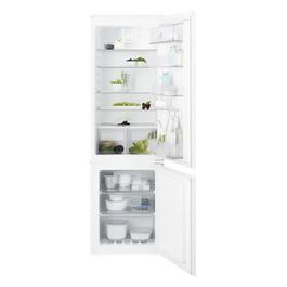 ENT6TE18S Serie 600 - Frigorifero da incasso combinato 253 L, 177 cm, Classe E, 36 dB, TwinTech Total No Frost, Porte reversibili, Bianco
