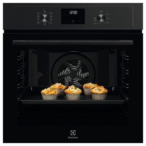 EOD3H50TH Forno Elettrico Multifunzione con Grill e Cottura a Vapore 72 Litri Classe A Nero Serie 600