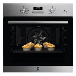 Electrolux EOD3S40X Forno Elettrico Multifunzione da Incasso Vapore SteamBake Capacita' 72 Litri Classe energetica A 8 Programmi Plus Steam Aqua Cleaning 60 cm Acciaio Inox