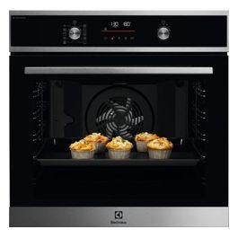 EOD6P56X Forno elettrico Multifunzione Pirolitico 72 Litri 2990 W A Nero Acciaio inox