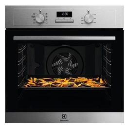 Electrolux EOM3H00X Forno elettrico Multifunzione da Incasso Air Fry 700 Capacita' 72 Litri Classe energetica A 9 programmi Aqua Cleaning 60 cm Inox