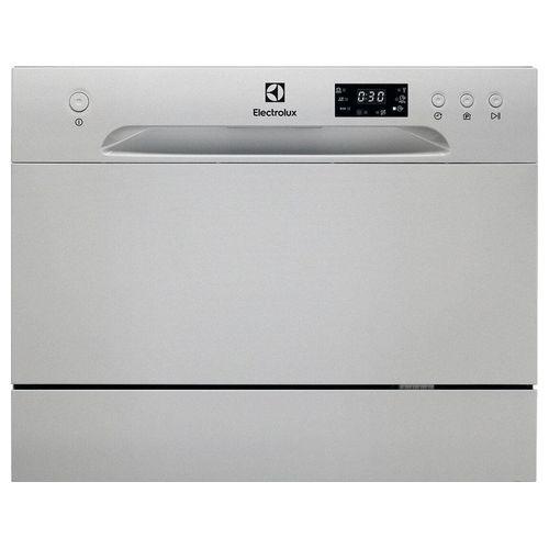 ESF2400OS Lavastoviglie Libera Installazione 6 coperti Classe F 52 dB 6 programmi (44x55x50 cm) colore Argento