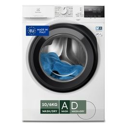 EW7W2106G Lavasciuga 106 Kg Classe D Profondità 64 cm Centrifuga 1600 giri Funzione Vapore colore Bianco