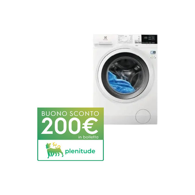 Electrolux EW7W85W6 serie 700 DualCare Lavasciuga Caricamento frontale 8/5 Kg Bianco Classe D 1600 giri Classe D