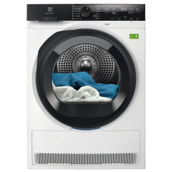 Electrolux EW9H4Y9A asciugatrice 9 kg a carica frontale bianca