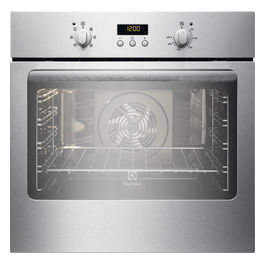 Electrolux FS73XE Forno Elettrico Multifunzione da Incasso InfiSpace +25% Capacita' 74 Litri Classe energetica A 60 cm Inox Antimpronta