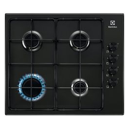 KGS6404B Serie 300 Slim side Piano Cottura a gas 4 Fuochi Accensione integrata colore Nero