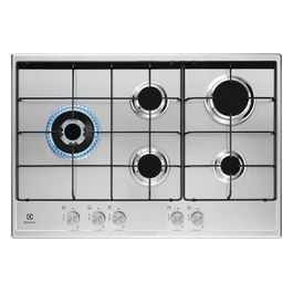 KGS7564SX SpeedBurner Piano cottura a gas 5 Fuochi Fiamma Pura 1 bruciatore Wok multicorona 75 cm Inox Antimpronta