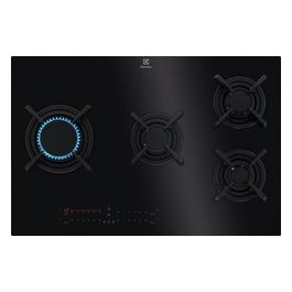 KGV8473IK Piano cottura in vetroceramica a gas Serie 900 Touch Sure 80cm 4 fuochi Funzione Stop  Go nero