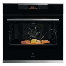 Electrolux KOBBS39X Forno Elettrico da Incasso Ventilato Multifunzione con Grill 70 Litri 60 cm Classe A Funzione Vapore colore Nero