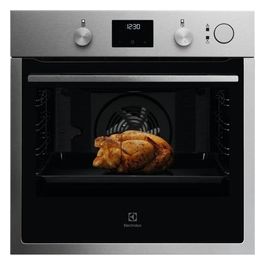 ELECTROLUX KOCGS30TX Forno Elettrico da Incasso Ventilato Multifunzione 70 Litri SteamCrisp Pizza Serie 700