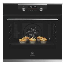 Electrolux KODDP66X Forno Elettrico da incasso Multifunzionale 72 Litri Classe A+ con Grill e Funzione Vapore colore Nero