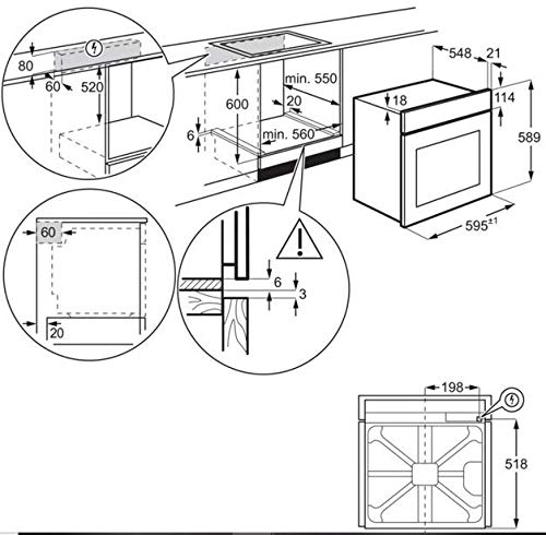 Electrolux KODGS20TX Forno Elettrico Multifunzione da | Yeppon