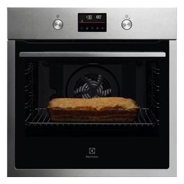 Electrolux KOFFP46TX Forno Elettrico da Incasso Ventilato Multifuzione 72 Litri 60 cm Classe A Pirolitico colore Inox