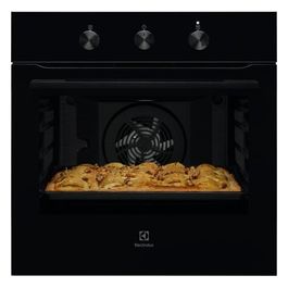 Electrolux KOHHH00K Forno Elettrico Multifunzione da Incasso InfiSpace Capacita' 72 Litri Classe energetica A 5 Funzioni 60 cm Nero