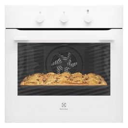 Electrolux KOHHH00W Forno Elettrico Multifunzione da Incasso InfiSpace Capacita' 72 Litri Classe energetica A 5 Funzioni 60 cm Bianco