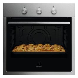 Electrolux KOIHH00X Forno Elettrico Tradizionale da Incasso InfiSpace Capacita' 72 Litri Classe energetica A 5 Funzioni 60 cm Acciaio Inox Antimpronta