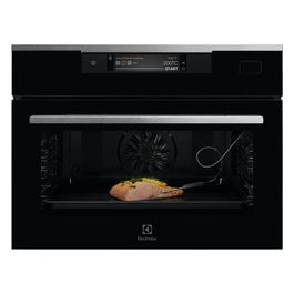 Electrolux KVBAS21WX Forno multifunzione compatto da Incasso SteamBoost Vapore 100% 22 funzioni Classe energetica A++ Inox