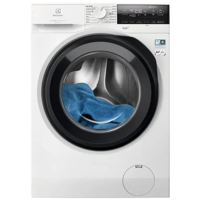 Image of Electrolux EW6F310G Serie 600 - Lavatrice a carica frontale 10 kg, 1351 rpm, Classe A, SensiCare, Hygiene Steam, Time Manager, (84,7x59,7x63,6 cm), Bianco