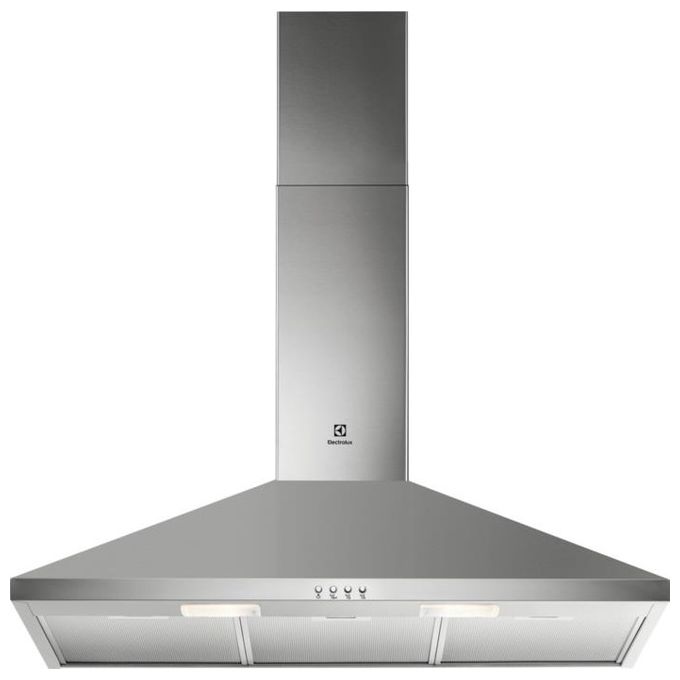 Electrolux LFC319X Cappa Aspirante o Filtrante a parete 3 Velocita' Classe energetica D Portata 420 m³-h 90 cm  Acciaio Inox antimpronta