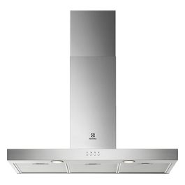 LFT419X Cappa aspirante a Parete 3 Velocita' Illuminazione LED Classe energetica C Portata 600 m³/h 90 cm Inox