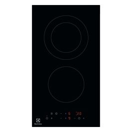 LHR3233CK Serie 300 Piano Cottura 2 Zone 29 cm Nero