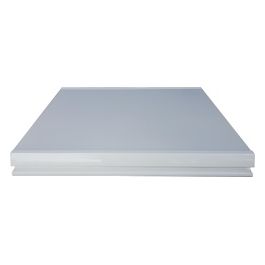 LIDGW1 Coperchio Bianco per Piani Linea Soft 60cm Finitura Vetro Bianco