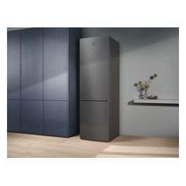LNT6ME36U Frigorifero Combinato Capacità 366 Litri Classe E Raffreddamento No Frost colore Inox