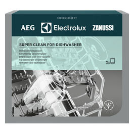 super clean detergente lavastoviglie pulizia profonda 2x50g uso semestrale