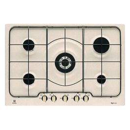 PS750RUV Piano cottura a gas 75 cm Rustico Soft 5 fuochi 1 bruciatore tripla corona Sabbia