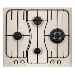 RGG 6243 LON Piano Cottura a Gas 4 Fuochi CrossCook Bruciatore Tripla Corona 60 cm Acciaio Inox