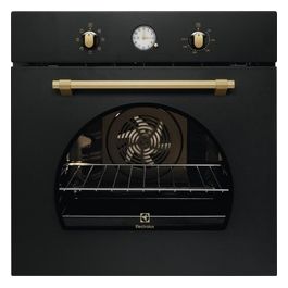 ROB3201AOR Forno Elettrico Multifunzione da Incasso Capacita' 72 Litri Classe energetica A 6 Programmi InfiSpace Aqua Cleaning 60 cm Nero