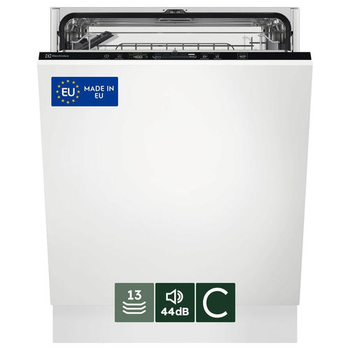 EES47400L SatelliteClean 600 Lavastoviglie Incasso Scomparsa Totale 13 coperti Classe C AirDry 44 dB 8 programmi (82x60x55 cm) colore Nero