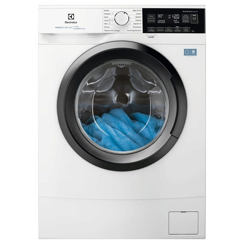 EW6S327A SensiCare 600 Lavatrice Frontale 7 Kg 1200 rpm Classe A Slim Inverter Vapore (84x60x45 cm) colore Bianco
