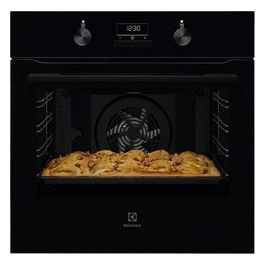 Serie 300 KOIGH04K Forno da incasso Multifunzione Aqua Cleaning Capacità 72 Litri Display LED Classe A funzione Pizza Nero