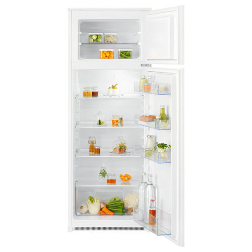 KTS5LE14S Serie 500 Frigorifero Doppia Porta Incasso 218 L 144,1 cm Classe E 33 dB LowFrost ColdSense colore Bianco
