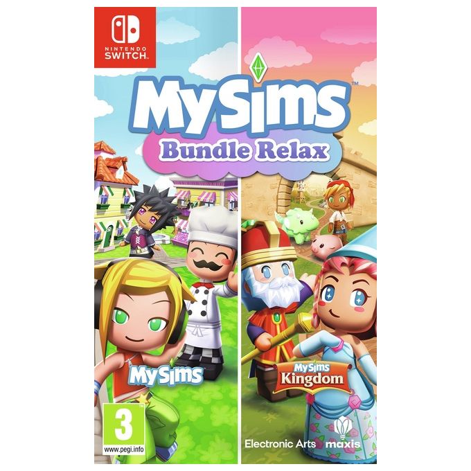 Electronic Arts Videogioco 117870 Switch My Sims Bundle Relax Edition