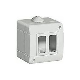 Scatole Pvc per Tubi Rigidi per Frutti Mylife Ip40 2 Posti