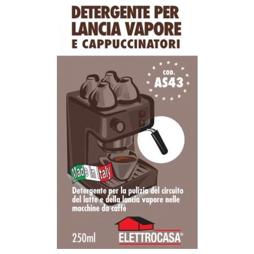 Elettrocasa AS43 Detergente per Lancia Vapore e Cappuccinatori