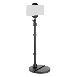 Elgato Mini Mount – Supporto scrivania estensibile fino a 64 cm regolabile supporto telefono con slitta portaccessori spazio per dispositivi filettatura 1/4" per fotocamere luci microfoni ecc