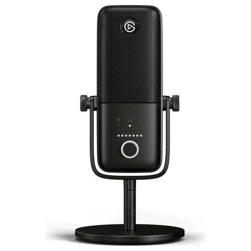 Elgato Wave:3 Microfono Usb a Condensatore e Soluzione di Mixaggio Digitale Tecnologia Anti-Clipping Disattivazione Audio Capacitiva Streaming e Podcasting
