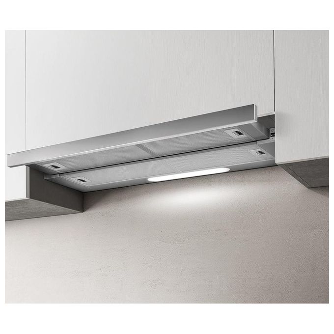 Elica ELITE 35 GRIX/A/60 PRF0139077 Cappa da Incasso Classe energetica A 3 Velocita' Aspirante Touch Control Illuminazione LED 60 cm Inox