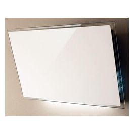 ELLE WH/F/80 Cappa a parete 80 cm vetro bianco 669 m³/h Classe A