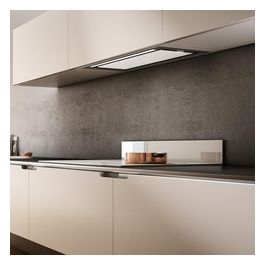 Elica HIDDEN IXGL/A/60 PRF0097676 Cappa da Incasso Classe energetica B 3 Velocita' Aspirante Sottopensile Touch Control Illuminazione LED 60 cm Inox/Vetro Bianco