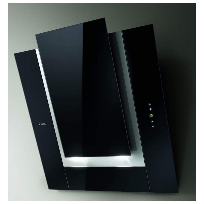 Elica PRF0010404A Cappa da Parete ICO BL-F-80 Nera 801 m³-h Classe E