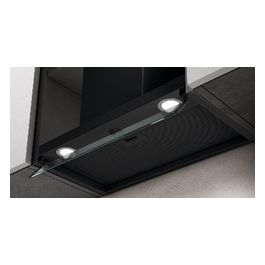 Elica PRF0172166 Cappa da Incasso Classe Energetica A 3 Velocità Boxin LX/BL MAT/A/60 Aspirante Portata 620 m³/h 60 cm Nero Effetto Soft Touch