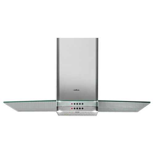 Elica T-Glass IX/Glass A/120 Cappa aspirante a parete Acciaio inossidabile 430 m³/h